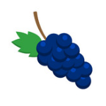 Hrozny modré